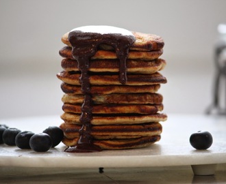 Banana Pancakes med hjemmelavet nutella