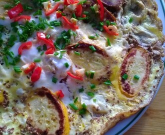 Squash-omelet