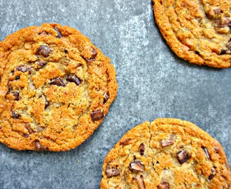 Chocolate Chips Cookies - Opskrift på sunde amerikanske cookies