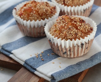 Blomkåls-muffins til madpakken