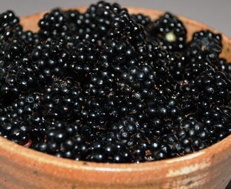 Blackberry jam (Brombær syltetøj)