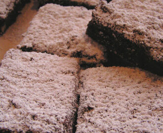 Marcipan-brownies