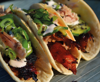 Chicken Teriyaki Tacos