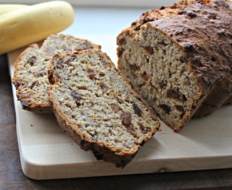 Sødt & sundt bananbrød