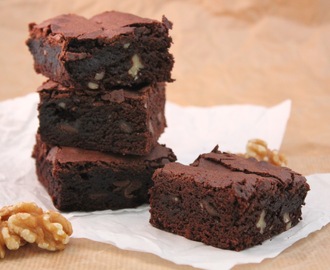 Valnødde Brownie