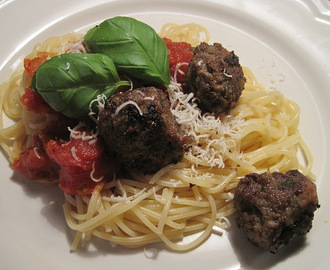 Spaghetti med kødboller - Lady og Vagabondens livret