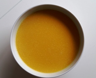 Gulerodssuppe med Appelsin og Ingefær