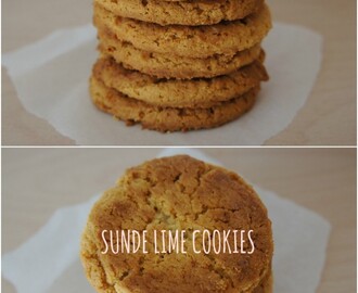 Sunde lime-cookies – opskrift