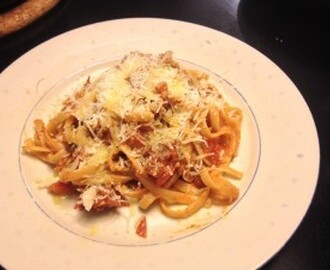 Tomatsauce med pasta