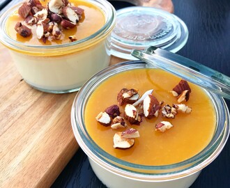 Panna cotta med mango