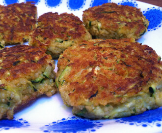 Vegetariske frikadeller med couscous