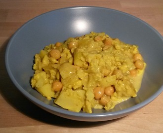 Curry med kikærter