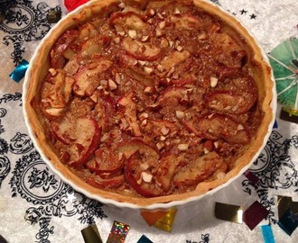 Lynhurtig æblekage med lakrids