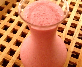 Jordbær-milkshake
