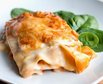 Grønsags lasagne