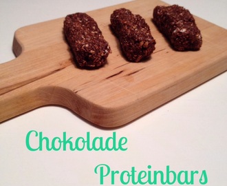Chokolade proteinbars