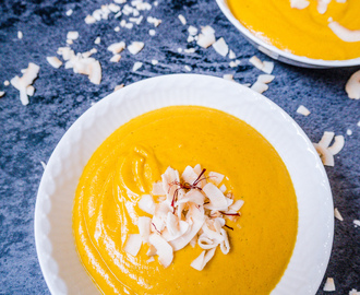 Gulerodssuppe - Opskrift på sund gulerodsuppe - antiinflammatorisk suppe