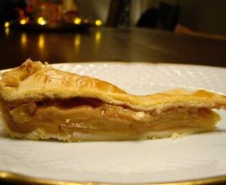 Apple pie (æbletærte american style)