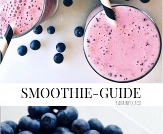 SMOOTHIE-GUIDE a la Cathrineyoga.dk