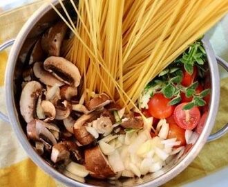 One pot pasta – vegan style