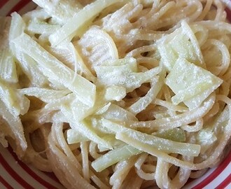 Pasta bianca – pasta med fennikel og løg
