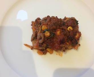 Fuldkorns Lasagne med spinat (4 Pers)