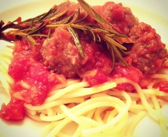 Kødboller og Spaghetti