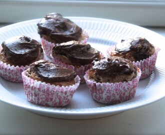 Banana/choko muffins goes healthy