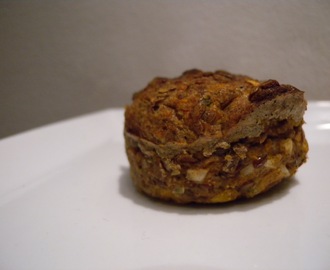 Kanel squash/gulerodsmuffins uden mel