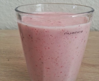 Smoothie med jordbær