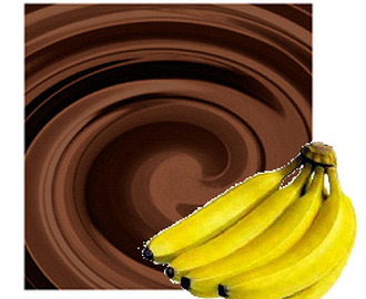 Bananmousse med chokoladestykker