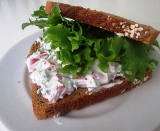 Sandwich med Sommersalat