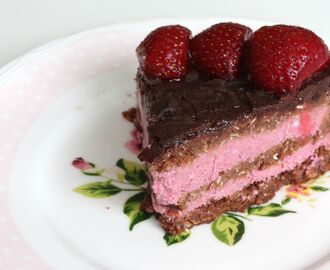 RAW Jordbær-Chokolade-LagKage…
