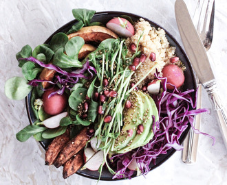 Vegansk & hormonbalancerende buddha bowl uden hokus pokus