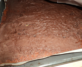 Marcipankage med chokoladeovertræk