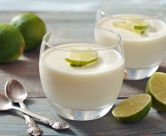 Panna Cotta med lime