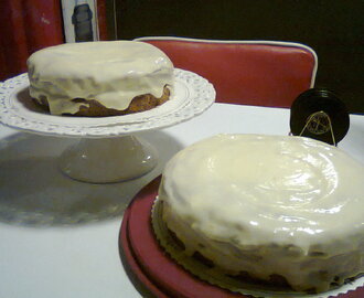 Ombre choco cake ja Italialainen omenakakku Isänpäiväksi!