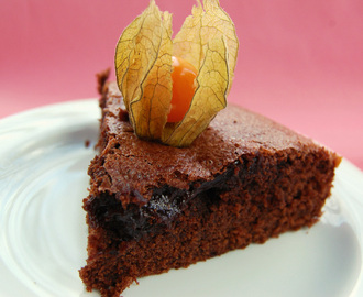 Pehmeä suklaakakku (gluteiiniton)