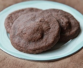 UFO Cookies with chocolate (Suklaiset UFO-keksit)