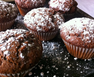 Suklaamuffinit / Chocolate muffins