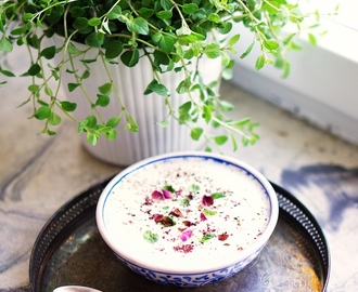 Persialainen jugurttikeitto | Persian yogurt soup