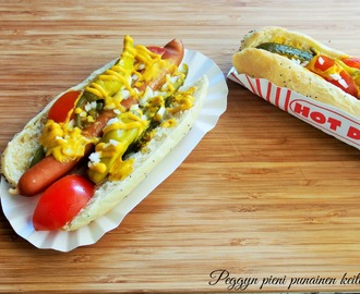 Chicago-style hot dog ja karaoken kuningatar