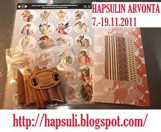 Hapsulin adventtiarvonta 7.-19.11.2011