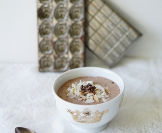 Suloinen suklaapuuro | Chocolate overnight oats