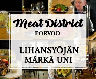 Meat District Porvoo - lihansyöjän märkä uni