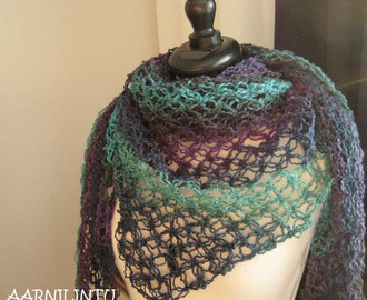 Lämmintä harteille – A Salomon's knot scarf to keep warm