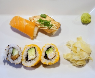 Sushia ja supekosteutusta | Sushi and Japanese luxury