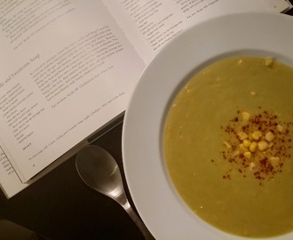 Avokado-maissikeitto/Avocado and Sweetcorn Soup