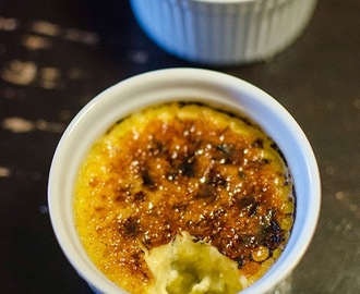 Raparperi crème brûlée