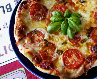 It's gonna be so cheesy! - ihana mozzarella-tomaattipizza